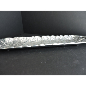 Plateau de service rectangulaire en aluminium moulé, pour restaurants et usage domestique, écologique, luxueux, moderne, de haute qualité, vente en gros - Product Image 2