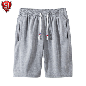 Shorts Bermuda en Coton Noir pour Femme Sumroos Industry, Taille Mi-Haute Élastique, Décontracté, Tricoté, Respirant, Écologique, avec Poches - Product Image 3