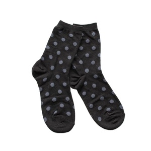 ODM Polka Dot Patterns Soft Cotton Crew Calcetines Antibacterianos Ropa informal diaria para hombres y mujeres Fábrica certificada - Product Image 1