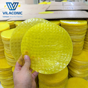 Papel de Arroz Vietnamita para Envolver, 340g, Redondo y Cuadrado, 18cm 22cm, para Nems, Rollitos de Verano, Supermercados, Restaurantes, Exportación OEM/ ANNA - Product Image 1