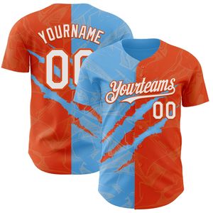 Maillot de baseball personnalisé à col en V, 100 % coton biologique, imprimé sérigraphié, antibactérien, entièrement boutonné, pour équipe, été/hiver/printemps - Product Image 1