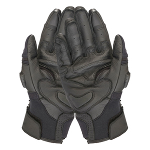 Cowhide Leather Racing Gloves <b>Full</b> Finger Motorbike Riding Gloves Knuckle Protection Non <b>Slip</b> Palm Grip Outdoor Sports - Product Image 4