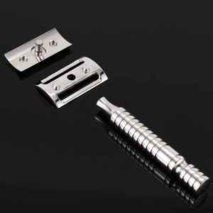 New Double Edge Shaving <b>Razor</b> for <b>Men</b> High Quality Stainless Steel Safety <b>Razor</b> Perfect for Close and Smooth Shave - Product Image 6