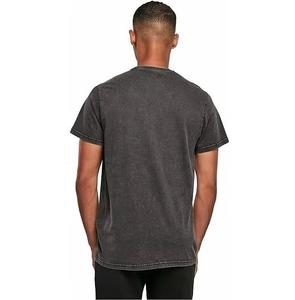 T-shirt streetwear vintage surdimensionné à col rond et manches courtes, 100 % coton de haute qualité, délavé à l'acide, effet vieilli, avec motif imprimé - Product Image 5