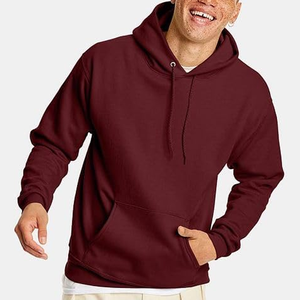 Breathable Cotton <b>Blend</b> for Temperature Regulation with Oversized Kangaroo Pocket and Flatlock Seams - Product Image 4