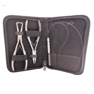 Top Trending Hair Extension Tools Kit Surgical Grade Professional Hair Technicians <b>Beads</b> Tape-in Hair Extensions Custom Logo - Product Image 1