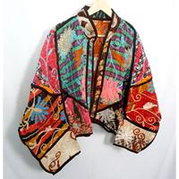 Veste pour femme en coton indien fait main, style Kantha Jaipuri vintage, col mandarin, écologique, réversible, de haute qualité, séchage rapide, livraison gratuite