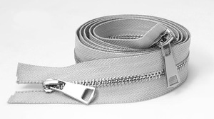 Fermeture éclair métallique double curseur multicolore de haute qualité, directement de l'usine, vente en gros à prix abordable - Product Image 2