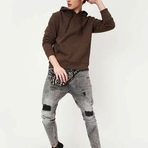 Sudadera con Capucha para Hombre, Diseño Personalizable, Mezcla de Algodón, Bordada, para Invierno, Último Estilo, Diferente - Product Image 4