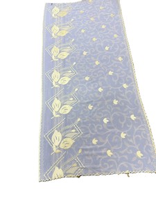Lot de 12 foulards africains en mousseline pour femmes, châles ethniques, grands hijabs d'été brodés de fleurs et de strass, respirants et durables, OEM - Product Image 3