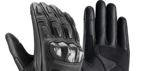 Guantes Profesionales para Motociclismo de Carreras con Protección de Armadura de Carbono, Agarre Antideslizante y Diseño Transpirable y Confortable - Product Image 3