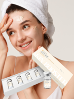 Ascenart Azure EGF Niacinamide Hexapeptide-8 Гель-бустер для кожи с гиалуроновой кислотой: нежное ежедневное увлажнение и уход за эластичностью кожи