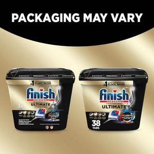 Cápsulas para Lavavajillas Finish Ultimate, Detergente para Lavavajillas Sin Enjuague Previo, Elimina las Manchas Difíciles, con Tecnología CycleSync - Product Image 6