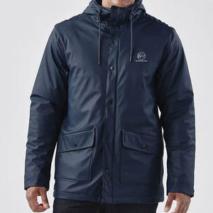 Ventes en gros de vestes de pluie pour hommes de haute qualité, vente directe d'usine, design personnalisé, veste d'hiver imperméable fabriquée au Pakistan - Product Image 6