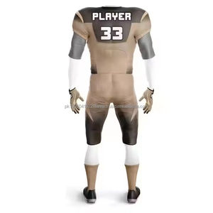 Uniforme de Fútbol Americano Unisex de Nuevo Diseño del Fabricante Pakistaní, Hecho a Medida, Color y Talla Personalizables, Duradero, Transpirable y de Secado Rápido - Product Image 3