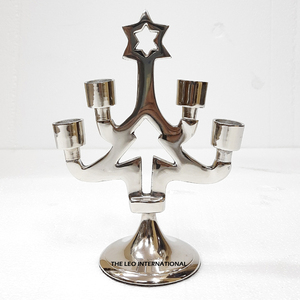 Portavelas de Navidad en Forma de Árbol de Aluminio, Perfecto para Regalos Festivos, Económico, Último Modelo - Product Image 1