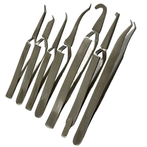 7 Pinzas Ergonómicas de Ortodoncia Dental para Remoción y Colocación de Brackets, de Acero, Manuales, de Alta Calidad, Clase I - Product Image 3