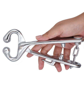 Veterinary Cattle Bull Nose Ring Pliers Stainless Steel Chain Reusable Surgical Use <b>Puller</b> <b>Tool</b> CE ISO 13485 for Hospital - Product Image 4
