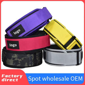 Custom Logo Non-Slip Hook Loop Closure Adjustable Professional <b>Back</b> <b>Support</b> - Product Image 4