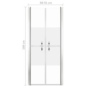 ESG mezza porta doccia smerigliata 35.8 dimensione "x 74.8" - Product Image 5