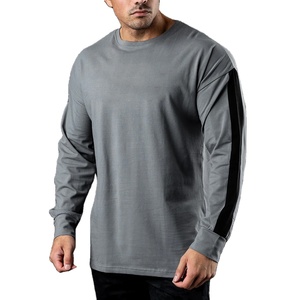 เสื้อยืด OEM ผู้ชาย เสื้อยืดคอตตอนคุณภาพสูง ไม่หด ไม่ซีดจาง แขนสั้น เสื้อยืดผู้ชายแบบสั่งทำ - Product Image 1