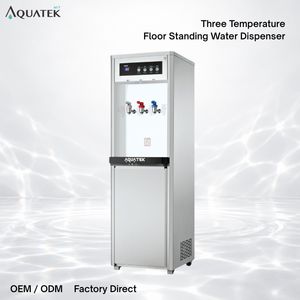 ตู้ทำน้ำร้อนน้ำเย็นแบบตั้งพื้น AQUATEK พร้อมระบบทำความเย็นด้วยคอมเพรสเซอร์ สำหรับสำนักงานและเชิงพาณิชย์ - Product Image 1