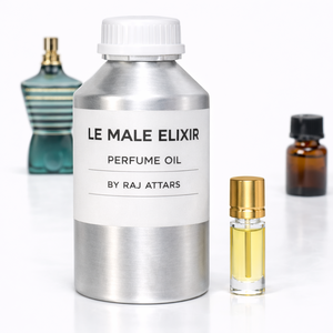 น้ำหอม Le Male Elixir คุณภาพสูง 250 กรัม คอลเลคชั่นอูด น้ำหอมเข้มข้นแบบไม่มีแอลกอฮอล์ (Attar) กลิ่นหอมติดทนนานสำหรับทั้งชายและหญิง - Product Image 1