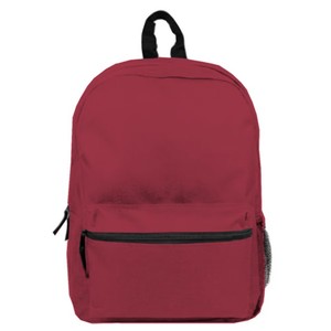 Back <b>School</b> Water Resistant Comfortable <b>Backpack</b> Custom Logo Printing 15 Inch Polyester Daypack Multiple Pockets Unisex Student - Product Image 5