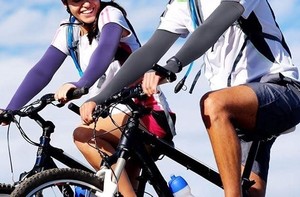 Mangas de compresión con protección UV para hombre y mujer 2026, mangas deportivas de verano para ciclismo y entrenamiento al aire libre, guantes solares - Product Image 3
