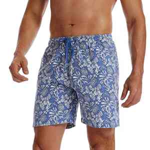 Shorts de Baño para Hombre, Tallas Grandes, con Estampado por Transferencia Térmica, Forro de Compresión, Bolsillo Impermeable, para Playa y Verano - Product Image 6