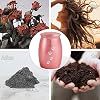 Pet Urn Teardrop Shape Stainless Steel Airtight <b>Dog</b> Memorial Pink With Paw Prints - Product Image 2