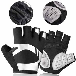 Breathable Leather Workout Gloves for <b>Stepper</b> Weight Lifting Training Cycling <b>Exercise</b> Sport Palm Fitness for Men Women - Product Image 5