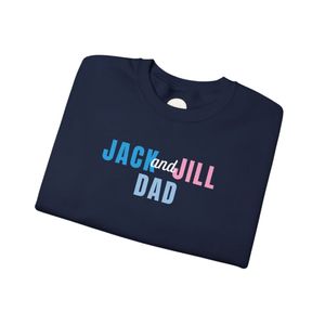 เสื้อสเวตเชิ้ตคอกลมสีน้ำเงินพิมพ์ลาย Dad Graphic ผ้าฟลีซนุ่ม แขนยาว สวมใส่สบาย เหมาะสำหรับฤดูหนาว แฟชั่นลำลอง - Product Image 6