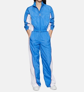 Premium Quality Nylon Tracksuit Set Zip-up <b>Jacket</b> <b>Lightweight</b> Waterproof Breathable Windbreaker Set Training Tracksuit <b>Women</b> - Product Image 1