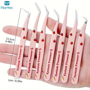 Meilleure Vente Pince à Cils Isolante et Volumisante, Pince à Cils Professionnelle Pointue en Acier Inoxydable, Fournitures pour Extensions de Cils - Product Image 6