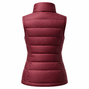 Chaleco Acolchado con Cuello Alto Personalizado al por Mayor para Mujer - Fabricante y Proveedor OEM Directo de Fábrica - Product Image 2