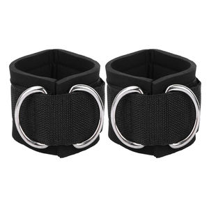 Sangles de cheville personnalisées avec logo pour hommes et femmes, en néoprène, pour appareils de musculation, sangles de cheville pour la gym, pour les entraînements, soutien de la cheville - Product Image 2