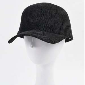 Chapeaux de soleil et casquettes de baseball en paille tressée respirante pour femmes, style décontracté, printemps-été, pour activités de plein air, vente en gros - Product Image 6