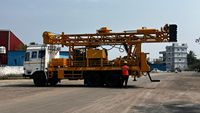 Foreuse carottière diamantée PRL PCDR1200 montée sur camion pour l'exploration des sols, machine de forage géologique