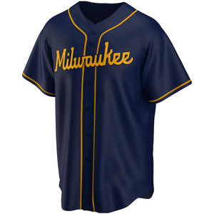 Maillot de baseball personnalisé avec logo, manches courtes pour homme, fermeture boutonnée, broderie, tissu respirant. - Product Image 2