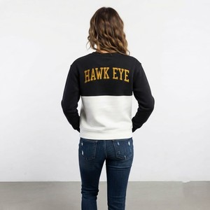 Ensemble sweat-shirt à capuche et pantalon pour femme HAWK EYE SPORTS, automne/hiver, 100% coton molletonné, style streetwear, personnalisable - Product Image 2
