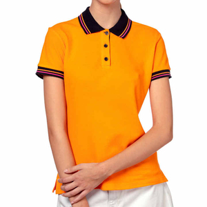 Camiseta Polo de Algodón para Mujer, Estilo Casual de Manga Corta, Logotipo Personalizado, Proveedor Mayorista, Ropa de Algodón Premium Cómoda - Product Image 3