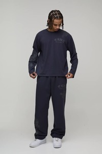 Camiseta Oversize para Hombre, Corte Cuadrado, Hombros Caídos, Ajuste Holgado, Algodón Grueso, Estilo Urbano, Diseño Personalizado, Proveedor - Product Image 6