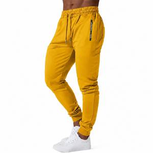 Pantalon décontracté pour homme en cuir de haute qualité, léger, coupe foncée, respirant, coupe-vent, plissé devant - Product Image 1