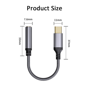 <span class=keywords><strong>Adaptateur</strong></span> <span class=keywords><strong>Jack</strong></span> Audio <span class=keywords><strong>USB</strong></span> 3,5 mm <span class=keywords><strong>pour</strong></span> MacBook, Téléphones, Lecteurs MP3 Pixel, Haut-parleurs, Ordinateurs, Systèmes Home Cinéma, Projecteurs, Utilisation avec Microphone - Product Image 6