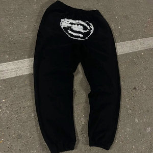 Conjunto de ropa de moda hip-hop para hombre, estilo punk americano Y2K, suéteres y pantalones deportivos bordados, estilo gótico Harajuku - Product Image 2