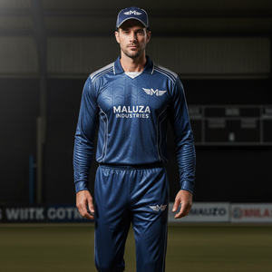 Ensemble d'uniformes de cricket professionnels personnalisés, respirants, sublimés, avec logo, nom et numéro personnalisés, équipement de match de cricket - Product Image 6