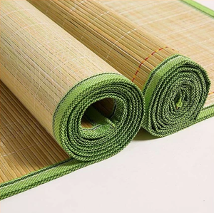 Tapis en lattes de bambou naturel pour lit, tapis de couchage rafraîchissant en bambou avec lattes lisses, facile à nettoyer - Product Image 3