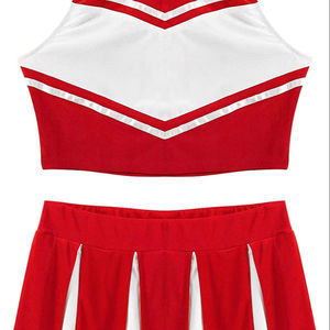 Meilleures ventes : Uniformes de cheerleading personnalisés pour adultes, imprimés, 100 % polyester, respirants, légers, pour la compétition, prix d'usine - Product Image 3