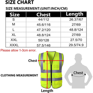 เสื้อกั๊กสะท้อนแสงแบบ Hi-Vis หลายกระเป๋า เสื้อผ้าตาข่ายสำหรับทำงาน ความปลอดภัยสูง เสื้อกั๊กสำหรับงานก่อสร้างและจราจร รับผลิตตามแบบ (OEM) ขายส่ง - Product Image 6